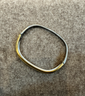 SCULPTED DUAL-TONE CUFF BRACELET