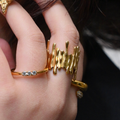 Liquid Gold Band Ring