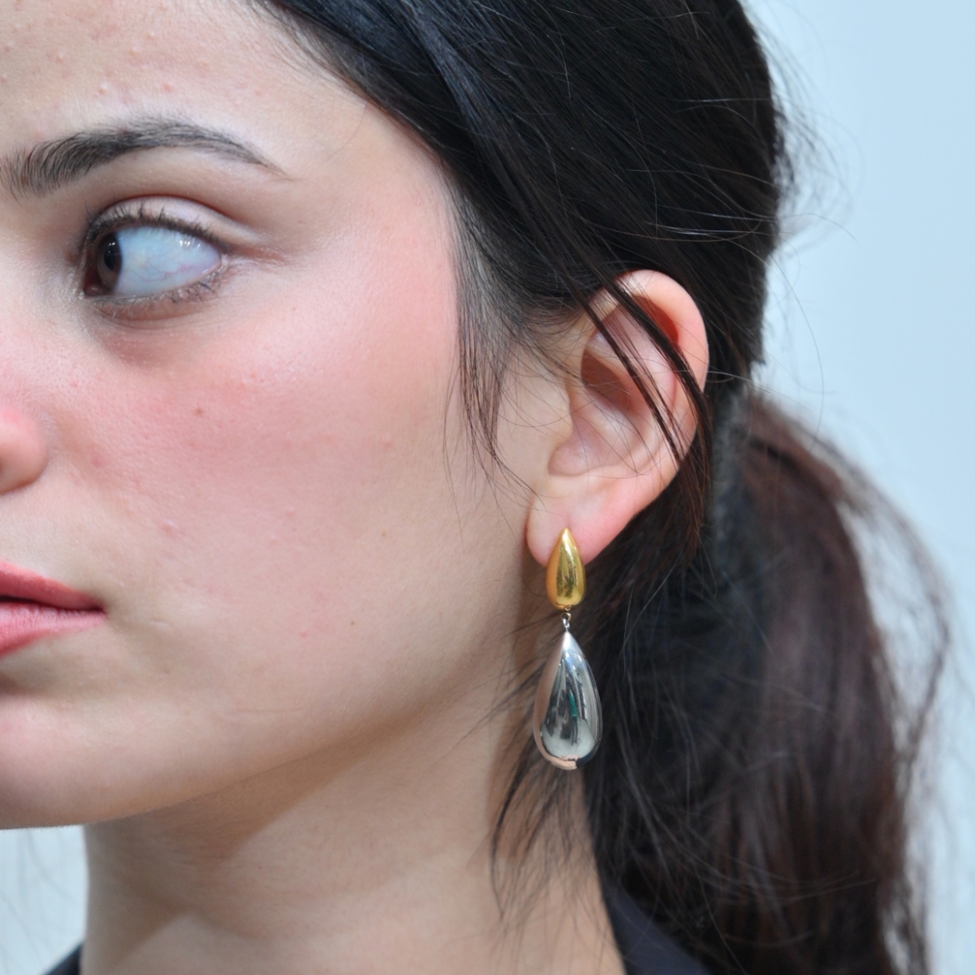 Tear Drop Duet Earrings