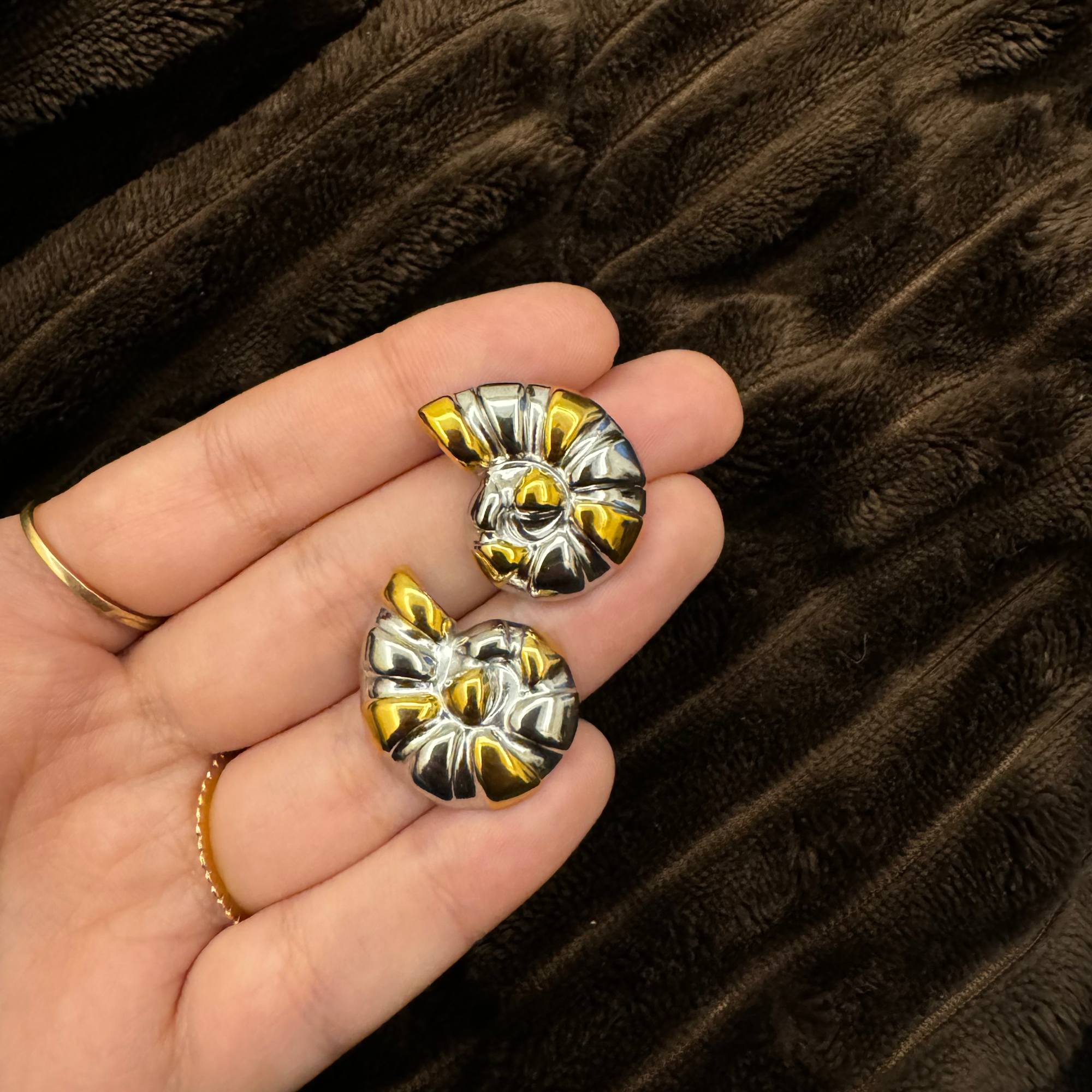 Twisted Halo Earrings