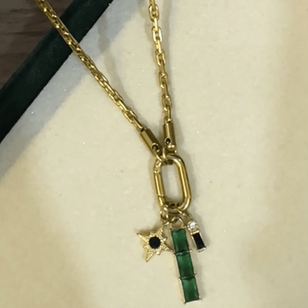 Emerald Glow Necklace