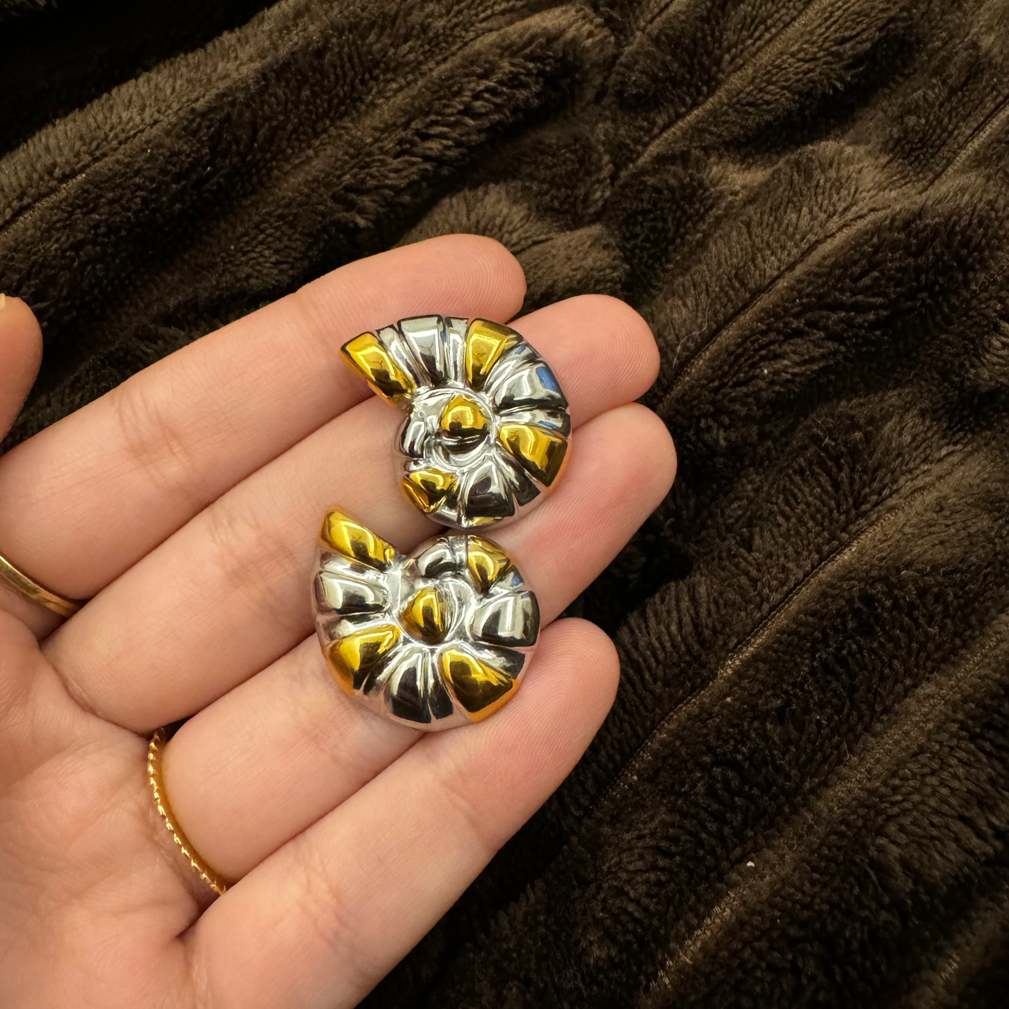 Twisted Halo Earrings