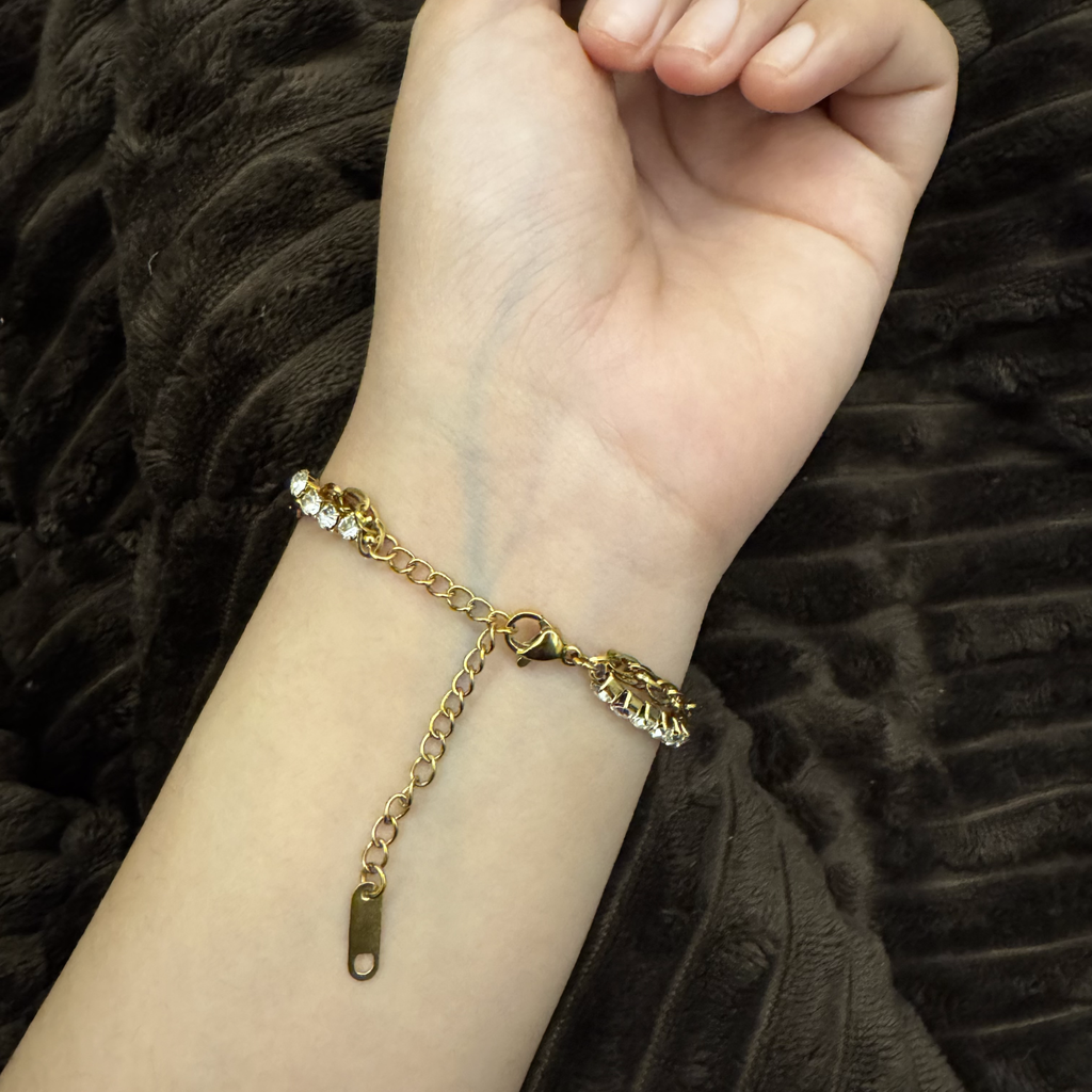Layered Tennis Bracelet